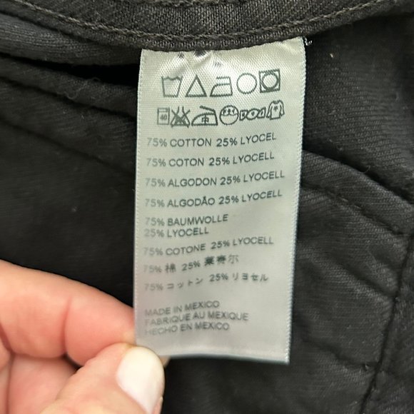 ABLE The Minelia Denim Jacket Black Size XS *NWT* - Picture 9 of 10